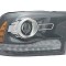 Far Dodge Ram (Ds/Dj) 2013-2014, Dreapta, tip bec Hir2, reglaj manual, SAE, culoare negru, cu lupa, varianta pentru SUA, TYC, 68093220AD,