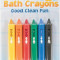 Jucarie pentru baie - Creioane colorate PlayLearn Toys