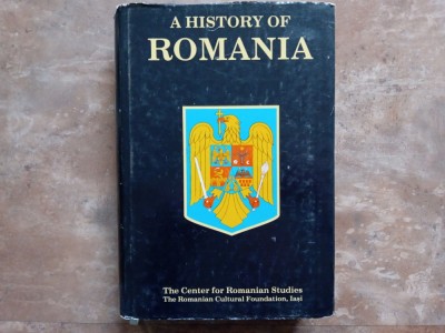 A HISTORY OF ROMANIA , EDITED by KURT W. TREPTOW , THIRD EDITION , 1996 foto