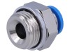 Racord Push-In Simplu cu Garnitură din Cauciuc NBR 0,95-6 Bar