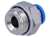 Racord Push-In Simplu cu Garnitură din Cauciuc NBR 0,95-6 Bar