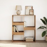 VidaXL Bibliotecă/Separator de cameră stejar artizanal, 100x33x115 cm