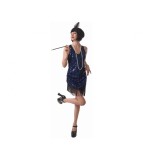 Costum Retro pentru Adulti, Rochie si Bentita, Marime S