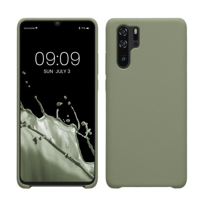 Husa pentru Huawei P30 Pro, Silicon, Verde, 47423.172 foto