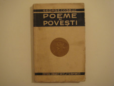 Poeme si povesti - George Cosbuc Editura Librariei Socec S.A. 1923 foto