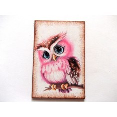 Magnet frigider cu bufnita 43468