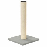 Cumpara ieftin Stalp de zgariere pentru pisici, gri deschis, 22x22x45 cm