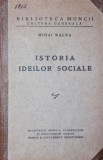 ISTORIA IDEILOR SOCIALE