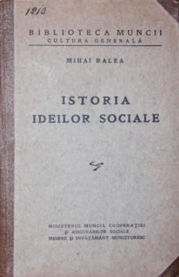 ISTORIA IDEILOR SOCIALE foto