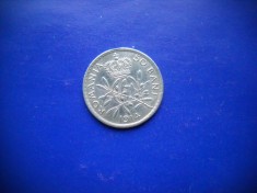 HOPCT ROMANIA 50 BANI 1914 SUPERBA- ARGINT-REGELE CAROL I