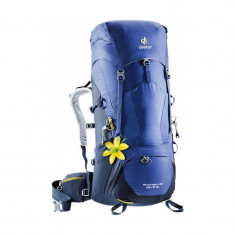 Rucsac aircontact lite 35+10 sl indigo navy femei trekking deuter foto