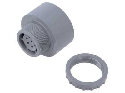 Semnalizator acustic buzer 230V 90dB WERMA gri IP30 foto