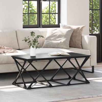 vidaXL Masă de cafea Stejar negru 100 x 49 x 40 cm Lemn compozit 882768 foto