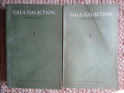 Opere alese (2 volume) &amp;ndash; Gala Galaction foto