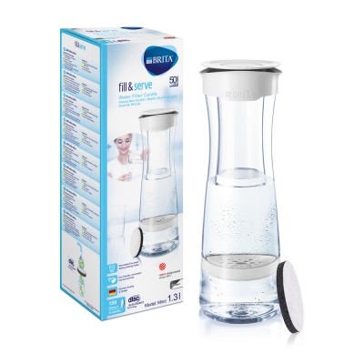 Carafa filtranta BRITA Fill&amp;amp;Serve 1,3L (white) foto