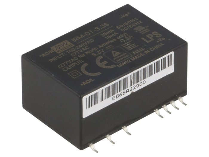 Convertor AC/DC 3,3V 1W