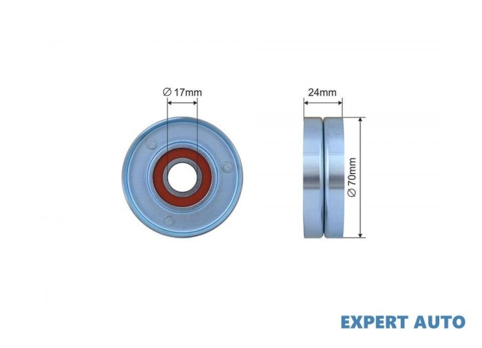 Rola ghidaj curea transmisie Audi A4 ( #1