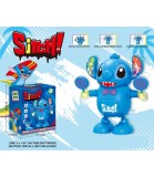 Jucarie Muzicala Dansatoare Interactiva Stitch cu Lumini Colorate, Peste 3 ani