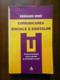 Bernard Rime - Comunicarea sociala a emotiilor