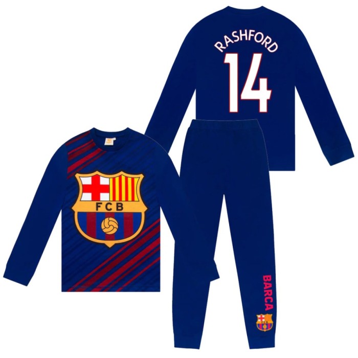 FC Barcelona pijamale de copii Long Rashford - 9/10 let