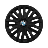 Set 4 capace roti potrivite jantelor de 15 inch (R15) compatibile BMW, Model - 313 Black