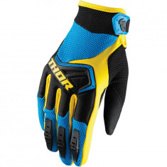 Manusi motocross Thor spectrum glove marime xl albastru/negru/galben Cod Produs: MX_NEW 33304636PE foto