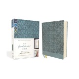 Niv, Journal the Word Bible (Perfect for Note-Taking), Large Print, Leathersoft, Teal, Red Letter, Comfort Print: Reflect, Take Notes, or Create Art N