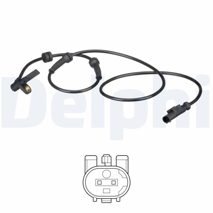 DELPHI SS20578 senzor,turatie roata