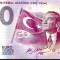 !!! NOU : 0 EURO SOUVENIR - TURCIA , KEMAL ATATURK - 2019.1 - UNC / CEA DIN SCAN