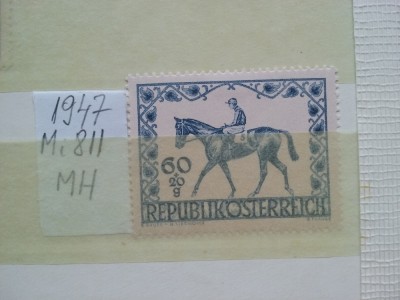 1947- Austria-Rep.Ost.-Mi811-MH foto