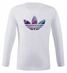 Bluza barbateasca Alba Adidas Geometric Cod BA564 foto