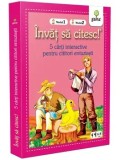 Cumpara ieftin Pachet 5 carti interactive pentru cititori entuziasti. Invat sa citesc! Nivelul 1. Nivelul 2/***
