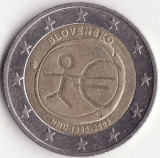 Moneda Slovacia - 2 Euro 2009 - Uniunea Economica si Monetara, Europa