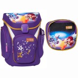 Ghiozdan scoala Explorer+sac de sport , Lego Core Line- design mov Friends