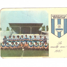 Calendar Asociatia Sportiva Somesul Satu Mare 1982