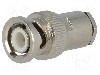 Conector BNC, 50&Omega;, tata, {{Placare contact}}, {{Producator}} -