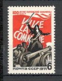 U.R.S.S.1971 100 ani Comuna din Paris MU.377