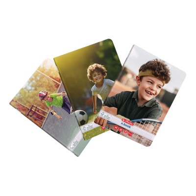 Caiet A5, motiv Sports, 48 file dictando, 70 g/mp, coperti din carton dublu lucios foto