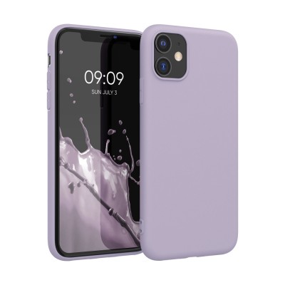 Husa pentru Apple iPhone 11, Silicon, Mov, 49787.108 foto