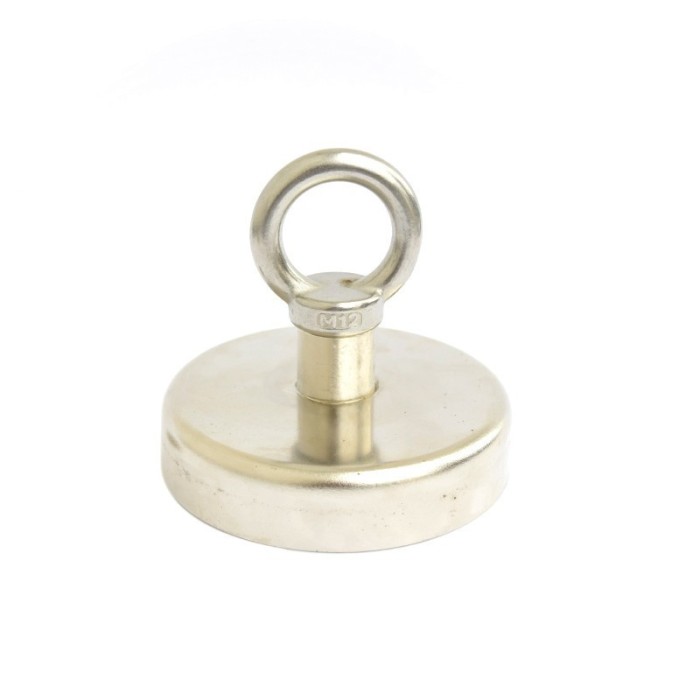 Magnet ferită oală D 100 mm c&acirc;rlig inelar