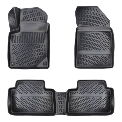 Set Covorase Auto Cauciuc Dedicate Peugeot 407 2003-2010 foto