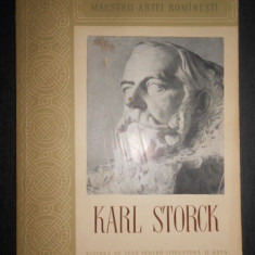 Barbu Brezianu - Karl Storck. Maestrii Artei Romanesti (1954)