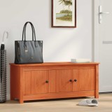 vidaXL Dulap pentru pantofi Maro Ceară 110 x 38 x 45,5 cm 869928