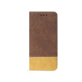 Husa LG K50S - Suede Book (Maro)