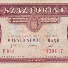 UNGARIA 100 forint 1995 VF+!!!