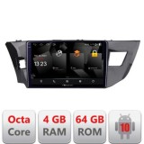 Navigatie Toyota Corolla 2013-2017 5510-470 Android Octa Core 720p 4+64 DSP 360 camera carplay android auto CarStore Technology