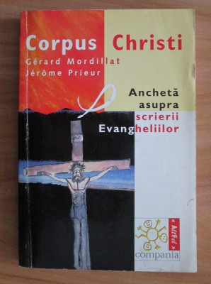 Corpus Christi. Ancheta asupra scrierii Evangheliilor foto