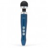 Vibrator Masaj Doxy Die Cast 3R, Re&icirc;ncărcabil, Wireless, V&acirc;rf Siliconic, Stimulare Clitoris, Blue Flame