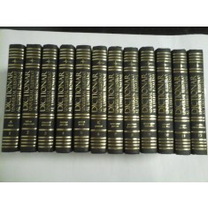 DICTIONAR UNIVERSAL ILUSTRAT AL LIMBII ROMANE - 12 Volume - Jurnalul National / LITERA