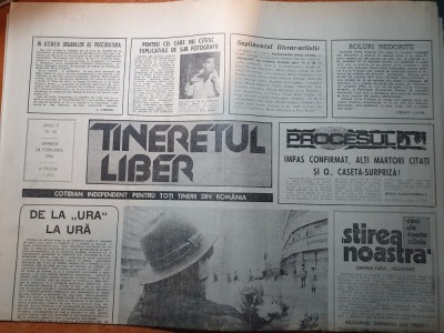 tineretul liber 24 februarie 1990-art&amp;quot;de la ura la ura&amp;quot; foto
